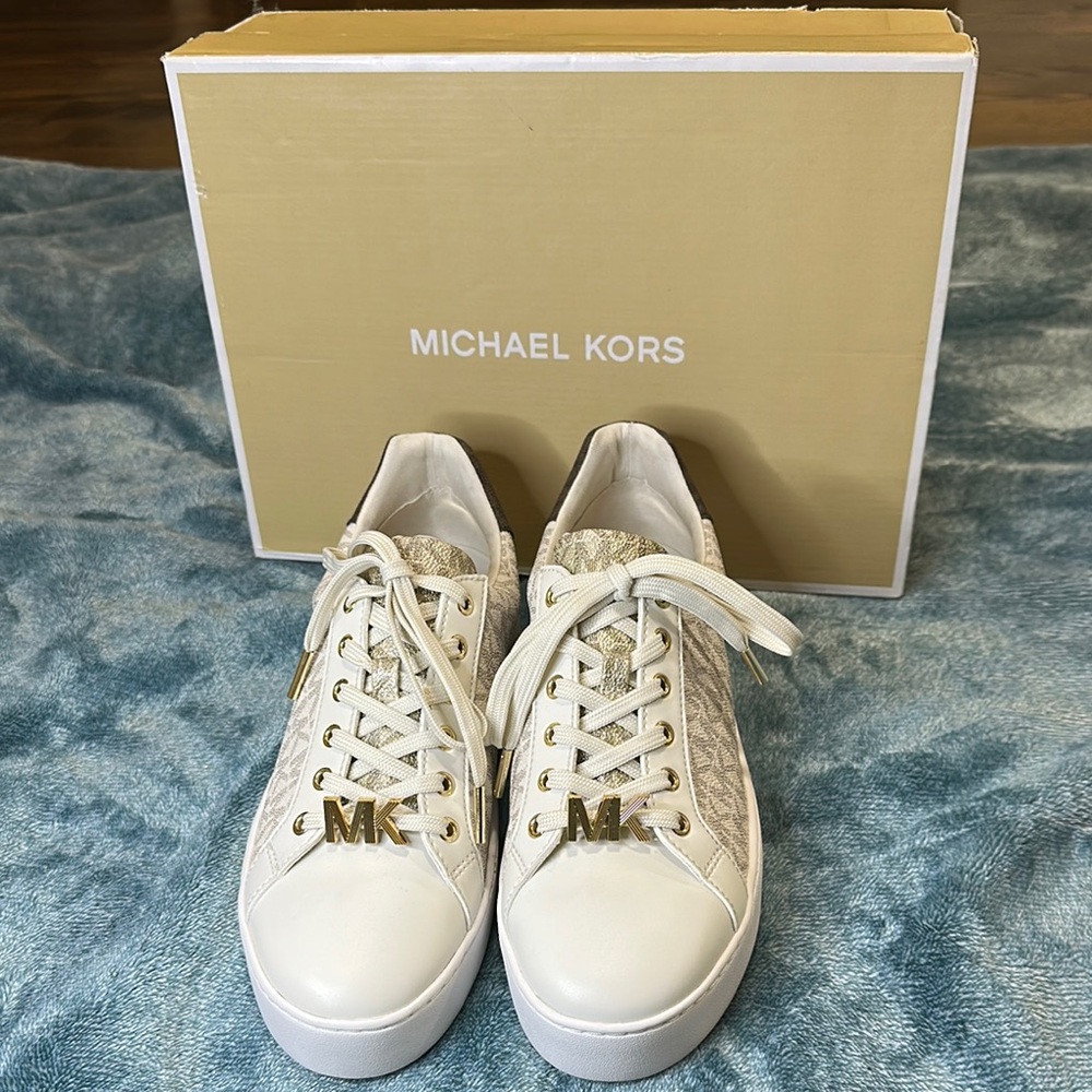 Michael Kors Women's White Sneakers